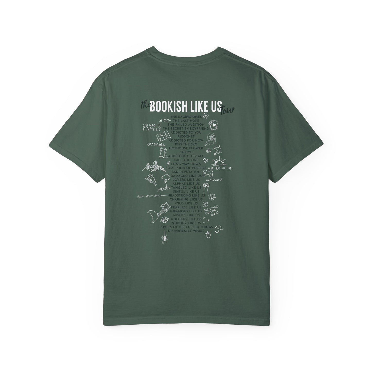 Bookish Like Us Tour T-Shirt (KBR's Version)