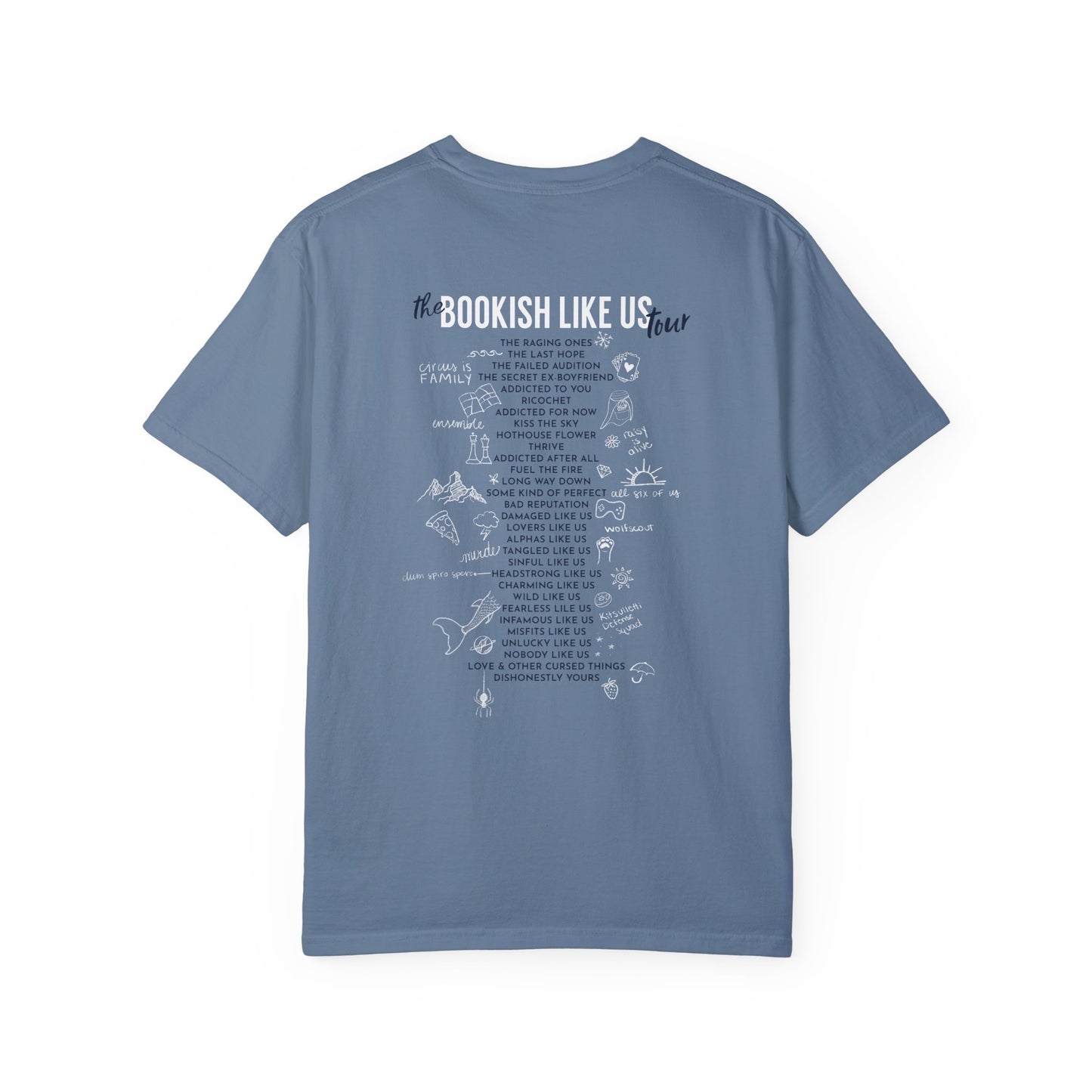 Bookish Like Us Tour T-Shirt (KBR's Version)