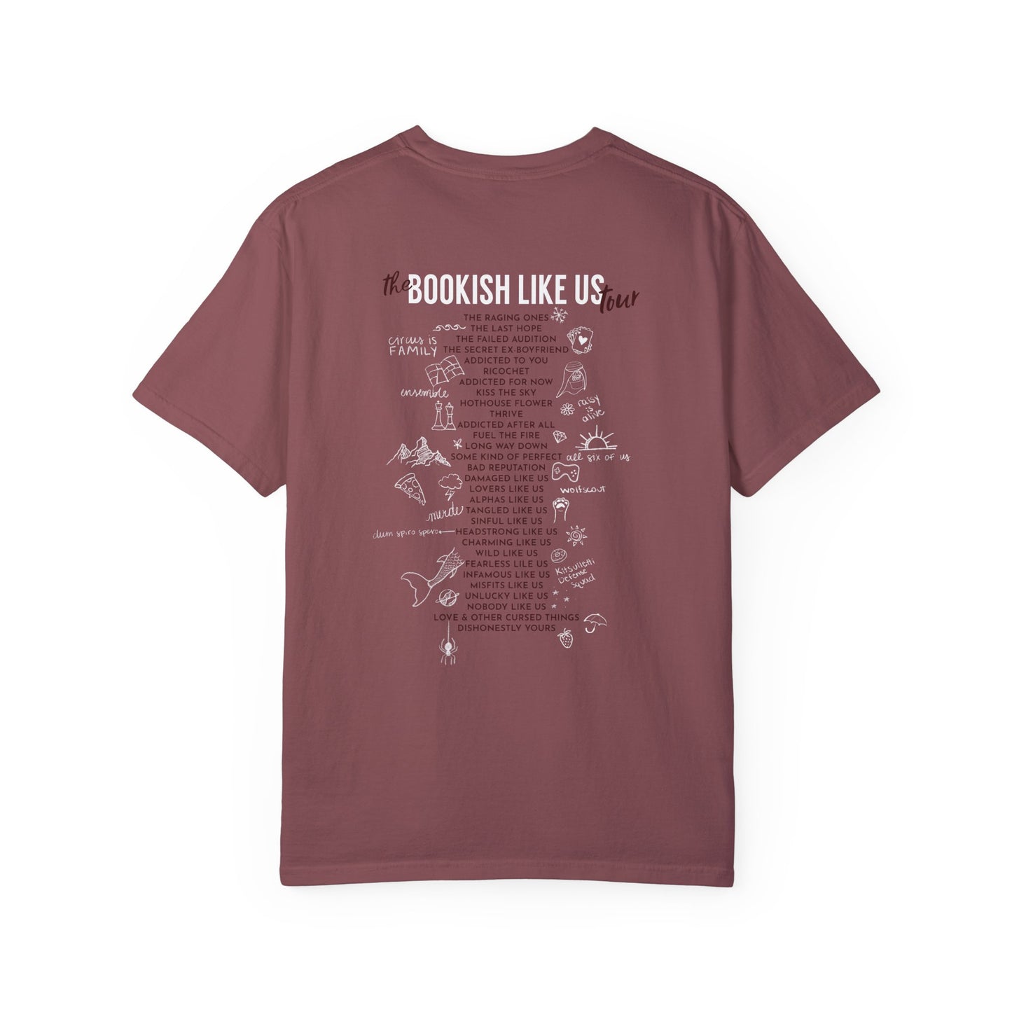 Bookish Like Us Tour T-Shirt (KBR's Version)